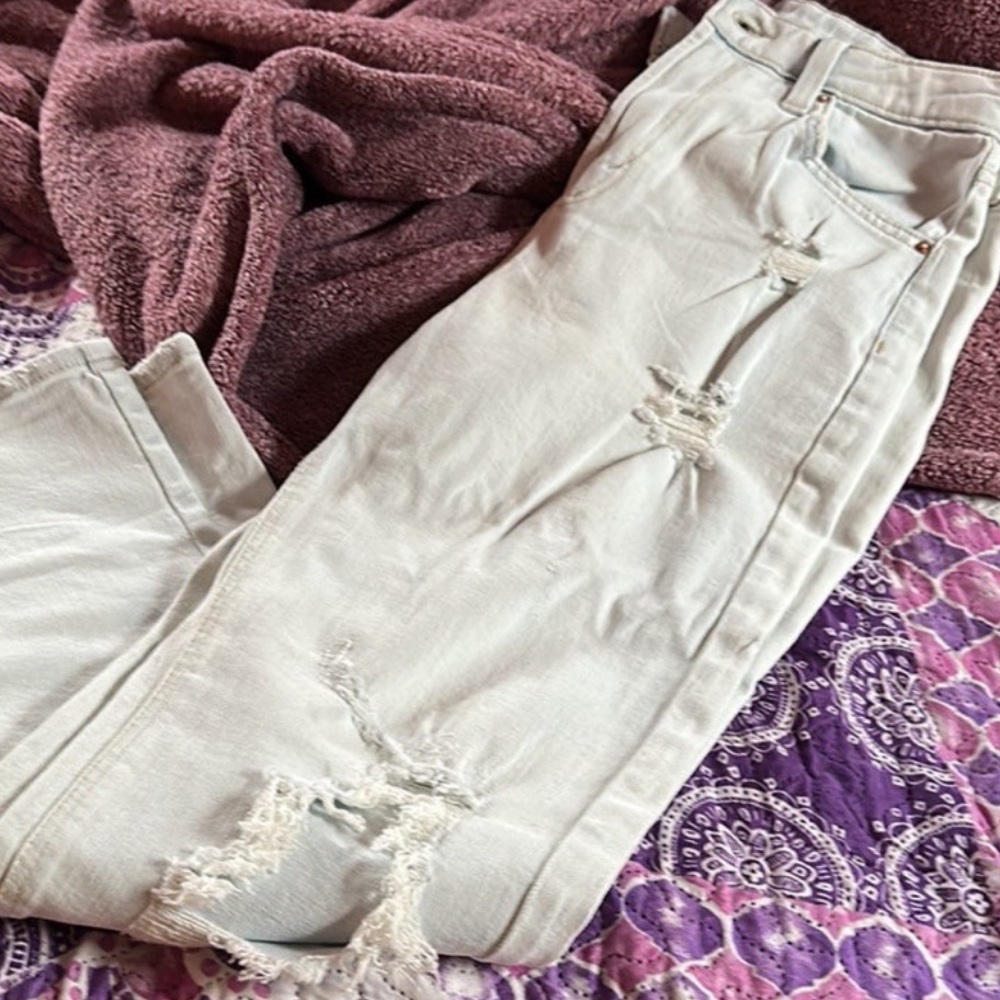 Highest rise MOM JEANS